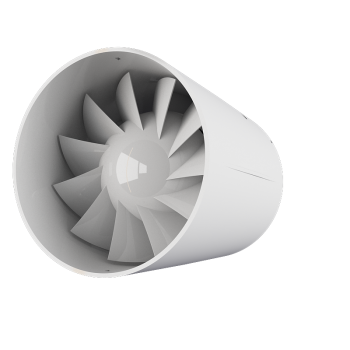 Вентилятор канальный бесшумный РВС Орбита 100-125 мм